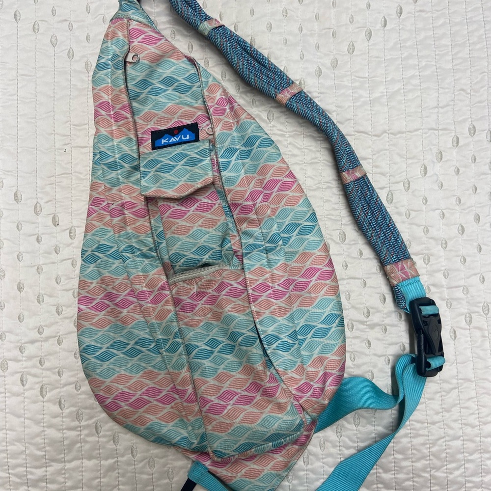KAVU Patterned Rope Sling Bag